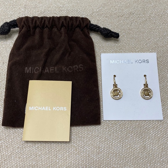 Michael Kors Gold Plated Earrings - Picture 1 of 4